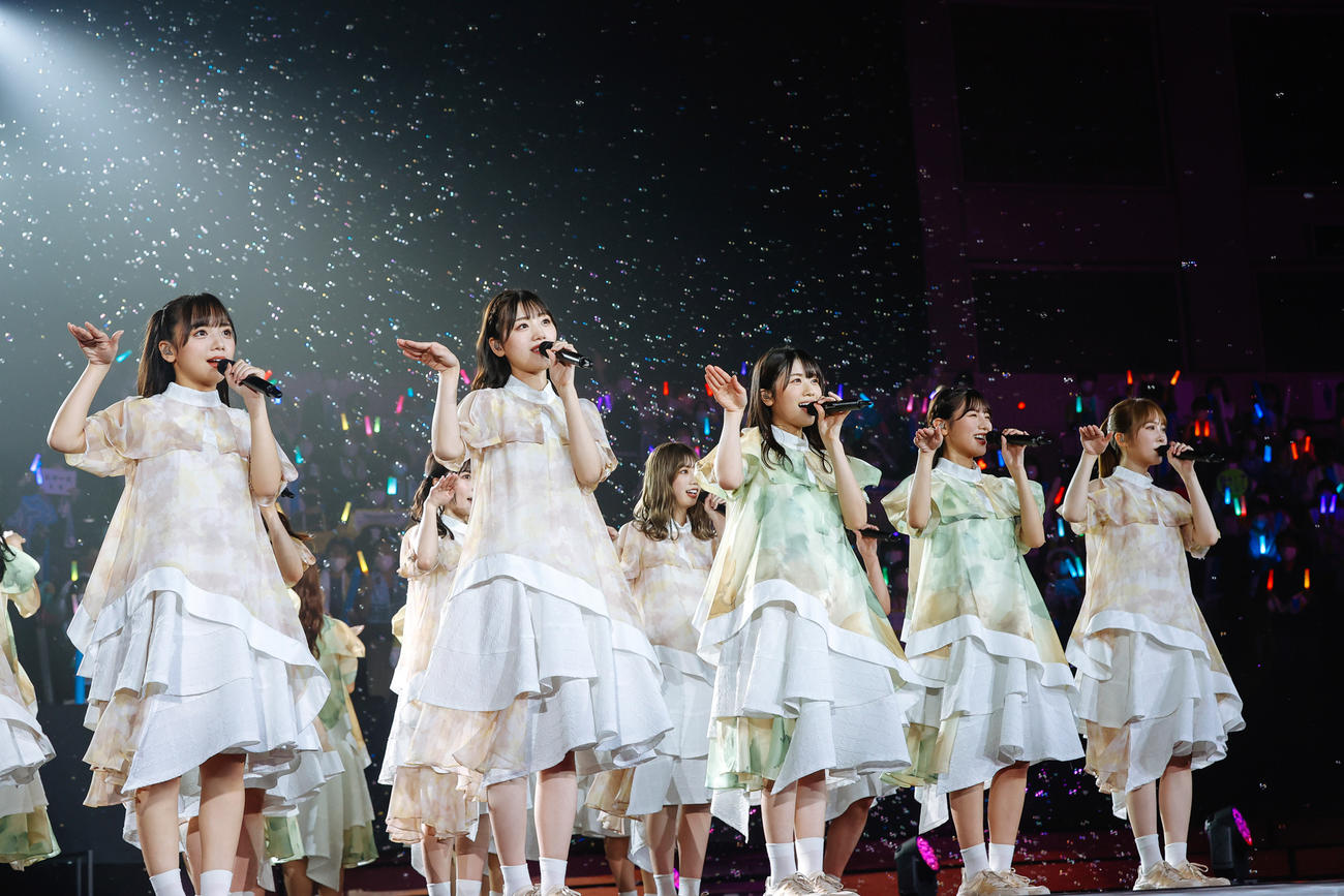 全国ツアー「全国おひさま化計画2021」千秋楽公演を開催した日向坂46