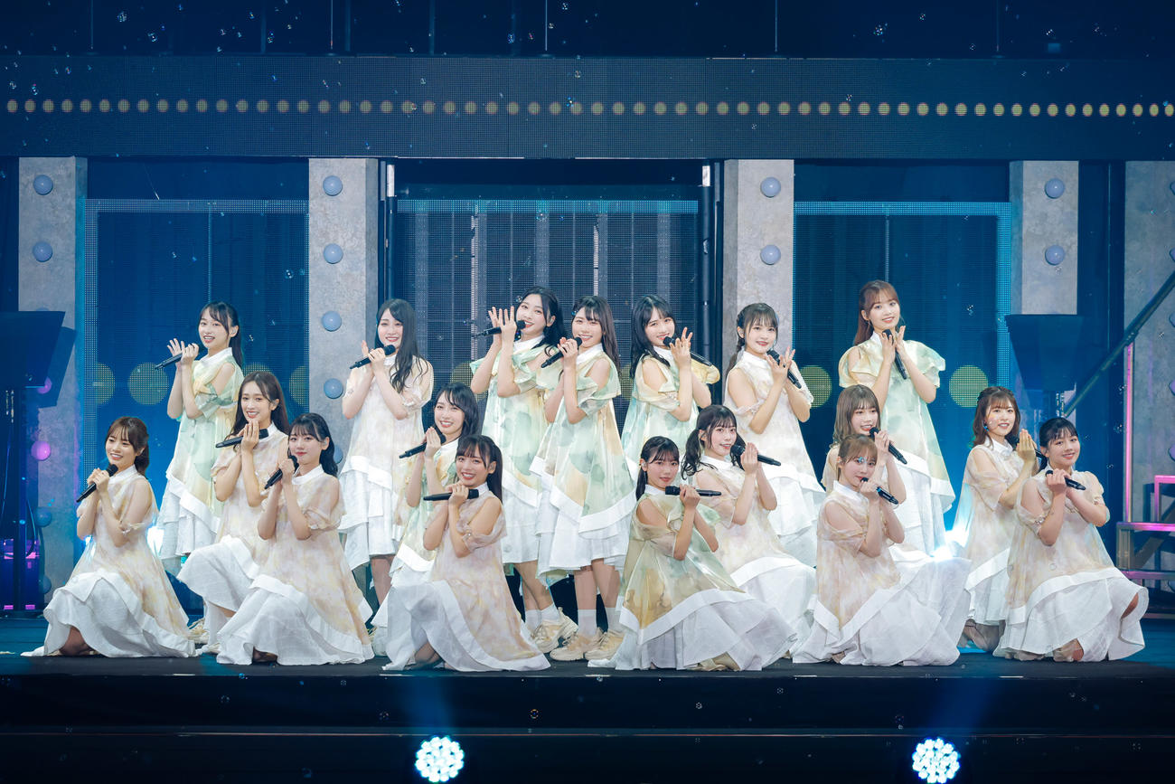 全国ツアー「全国おひさま化計画2021」千秋楽公演を開催した日向坂46
