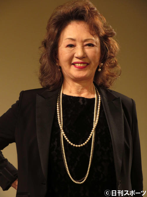 主演映画「梅切らぬバカ」のトークイベントに登壇した加賀まりこ（撮影・三須佳夏）