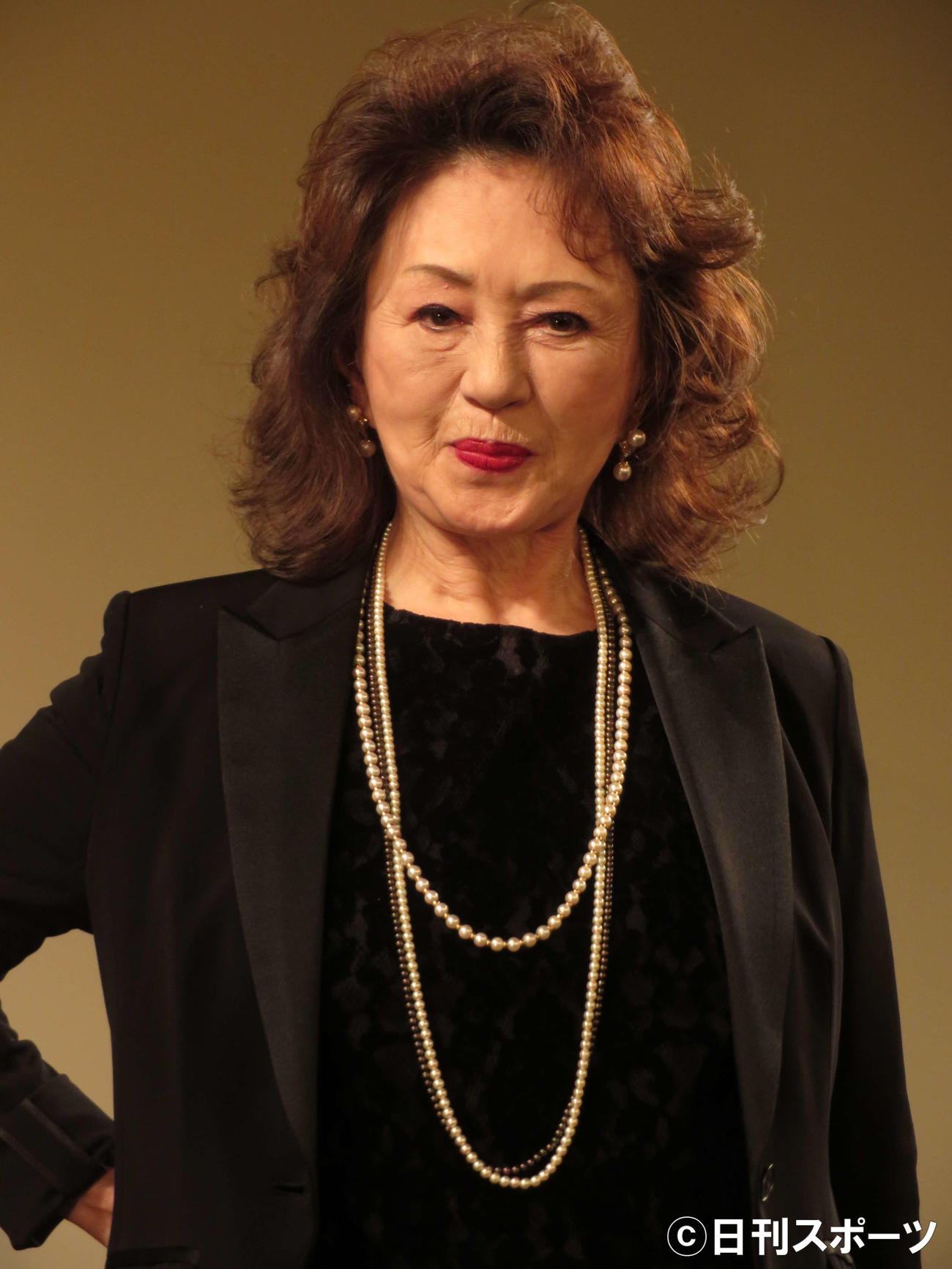 主演映画「梅切らぬバカ」のトークイベントに登壇した加賀まりこ（撮影・三須佳夏）