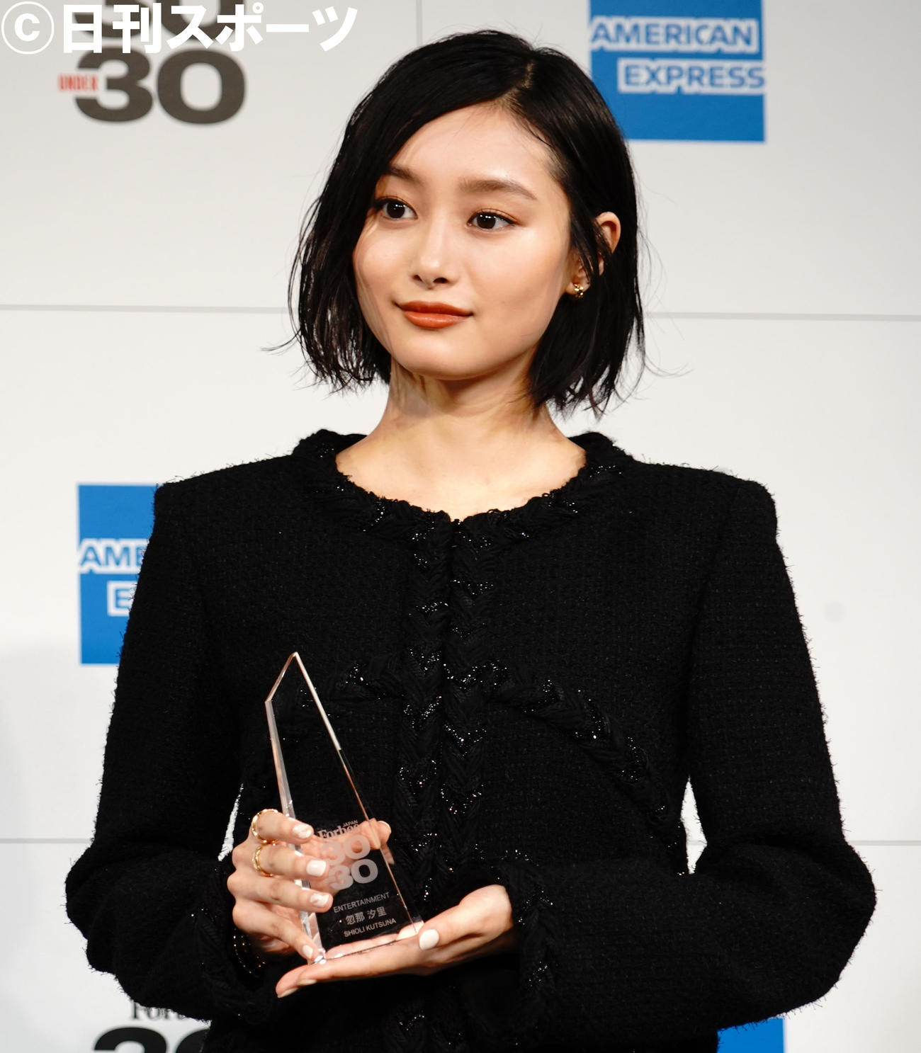 Forbes JAPAN 30 UNDER30 2021の受賞式に出席した忽那汐里（撮影・佐藤成）
