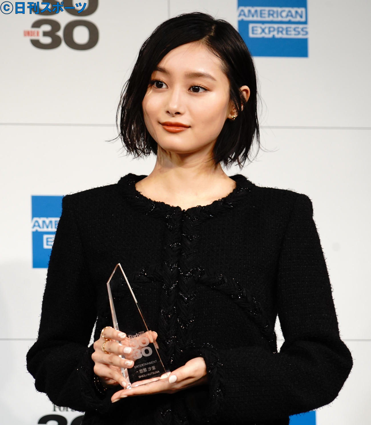 Forbes JAPAN 30 UNDER30 2021の受賞式に出席した忽那汐里（撮影・佐藤成）
