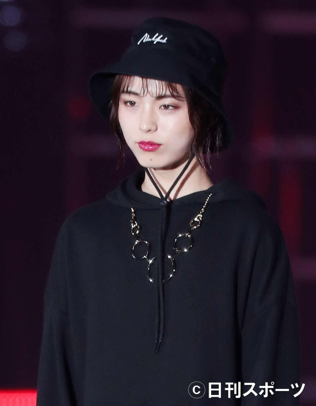 橋本環奈とラーメンを食べたという井手上漠＝2019年5月