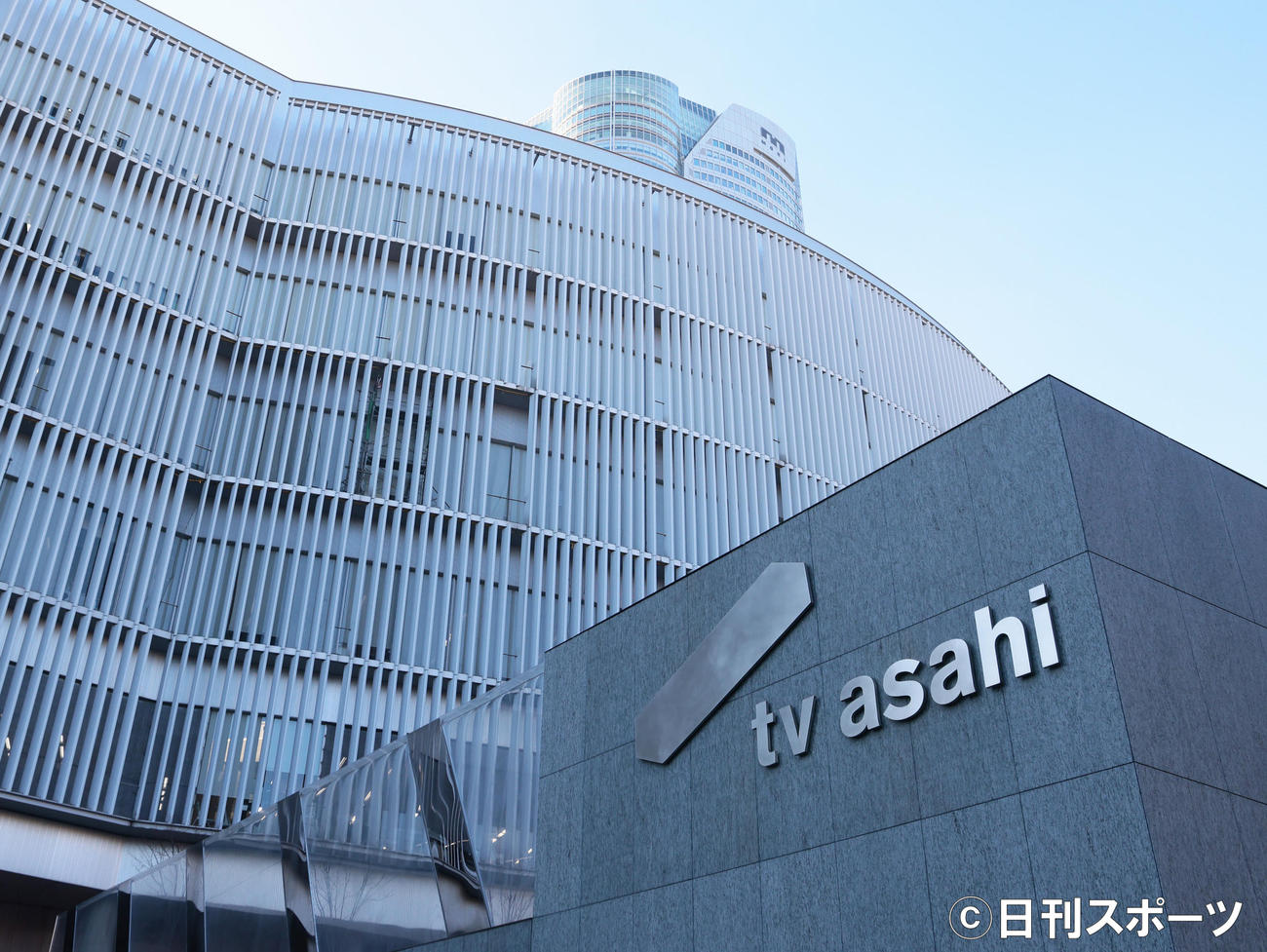 テレビ朝日本社（2021年1月撮影）