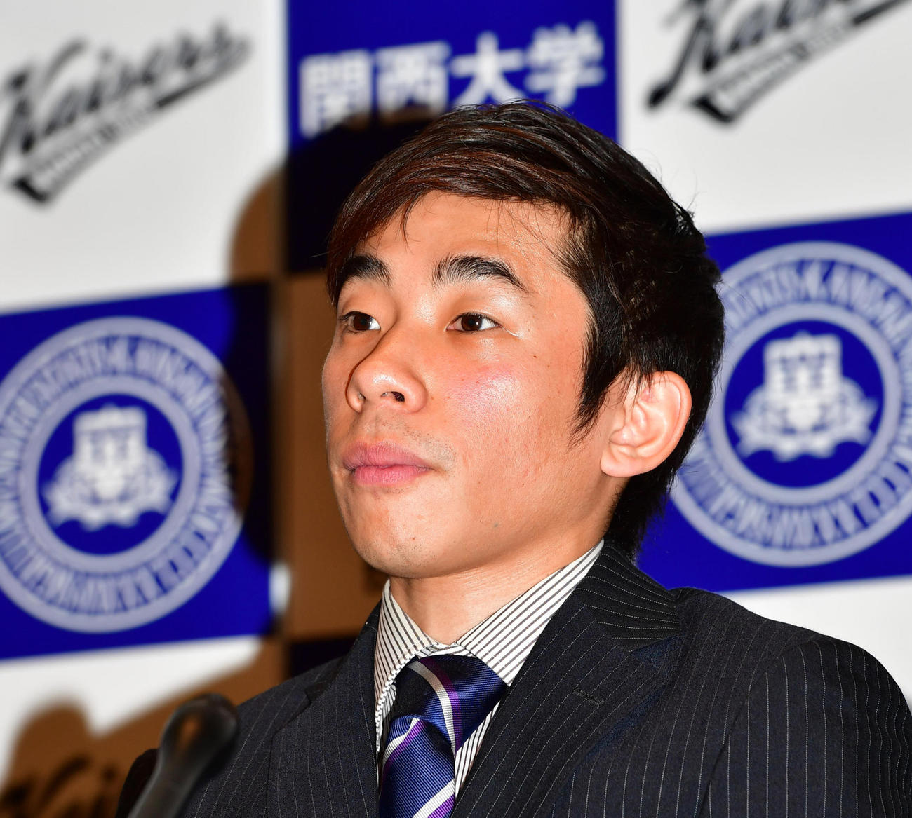 織田信成氏（2018年1月18日撮影）