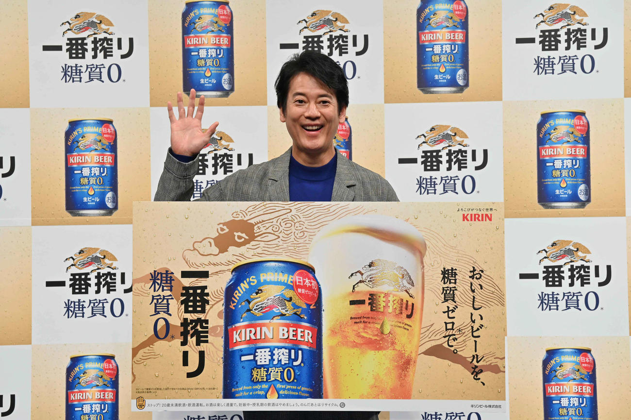唐沢寿明が「一番搾り糖質ゼロ」への愛を語った