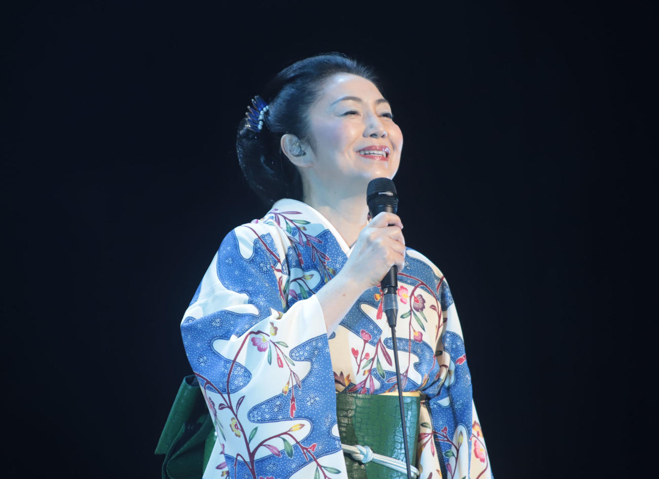 プレミアム・アコースティック・ライブを行った石川さゆり