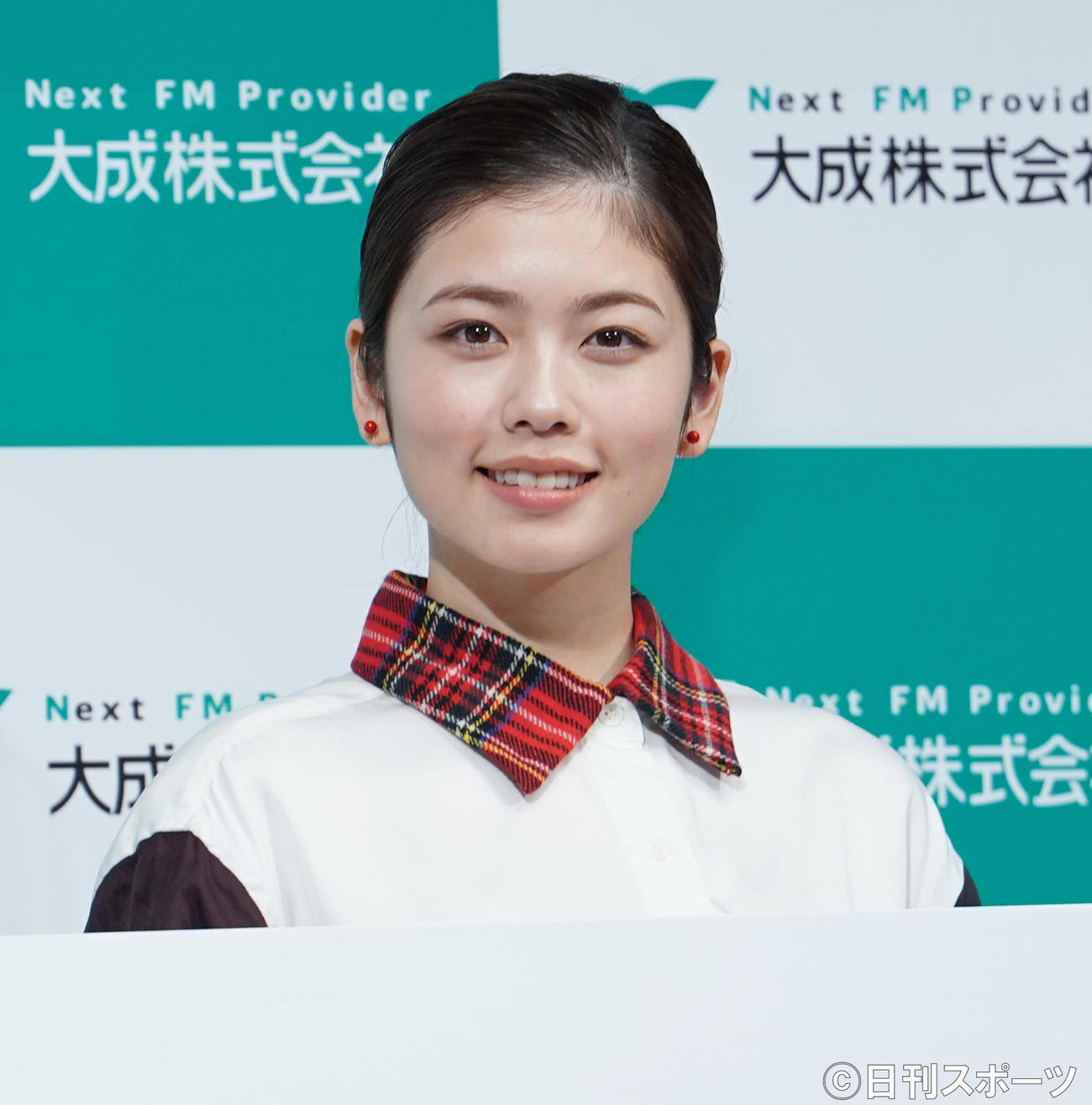 「ugo TSシリーズ」新CM発表会に出席した、小芝風花（撮影・佐藤勝亮）