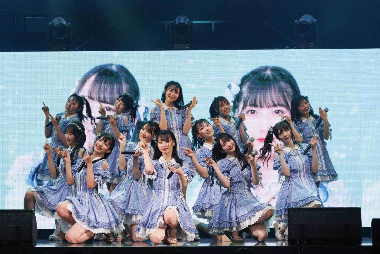 初の全国ツアー千秋楽公演を行った≠ME（C）YOANI