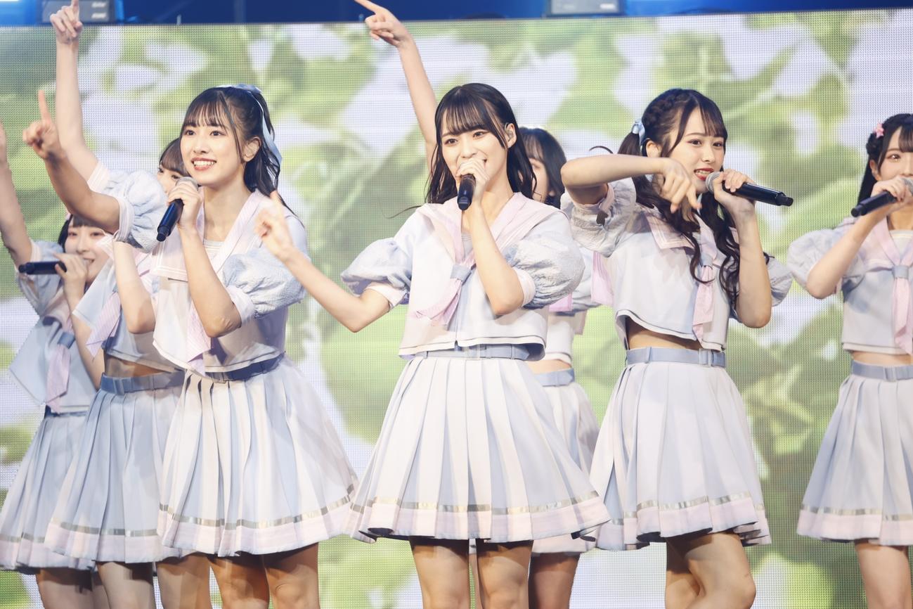 初の全国ツアー千秋楽公演を行った≠ME（C）YOANI