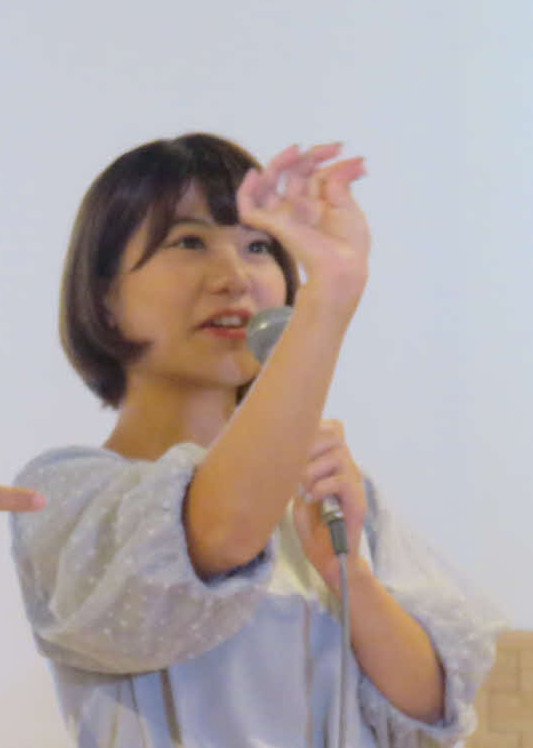 矢端名結アナ（2019年9月撮影）