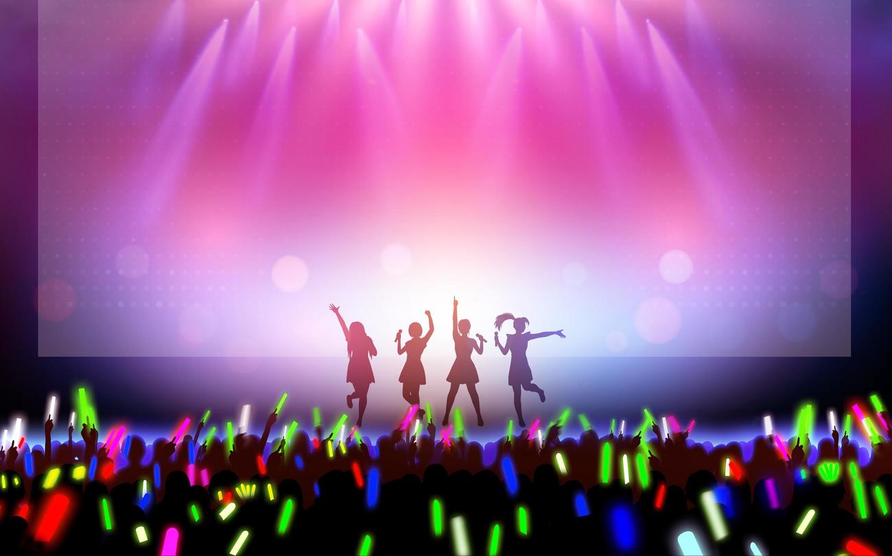 ライブイベントステージを設置する丸の内ピカデリー2