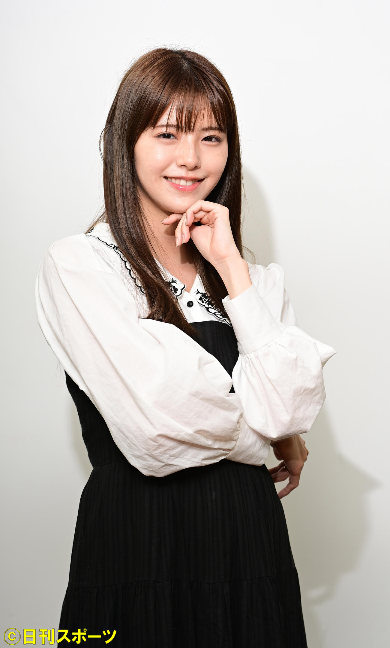 テレビ東京系ドラマ「JKからやり直すシルバープラン」で主演を務める鈴木ゆうか（2021年11月撮影）