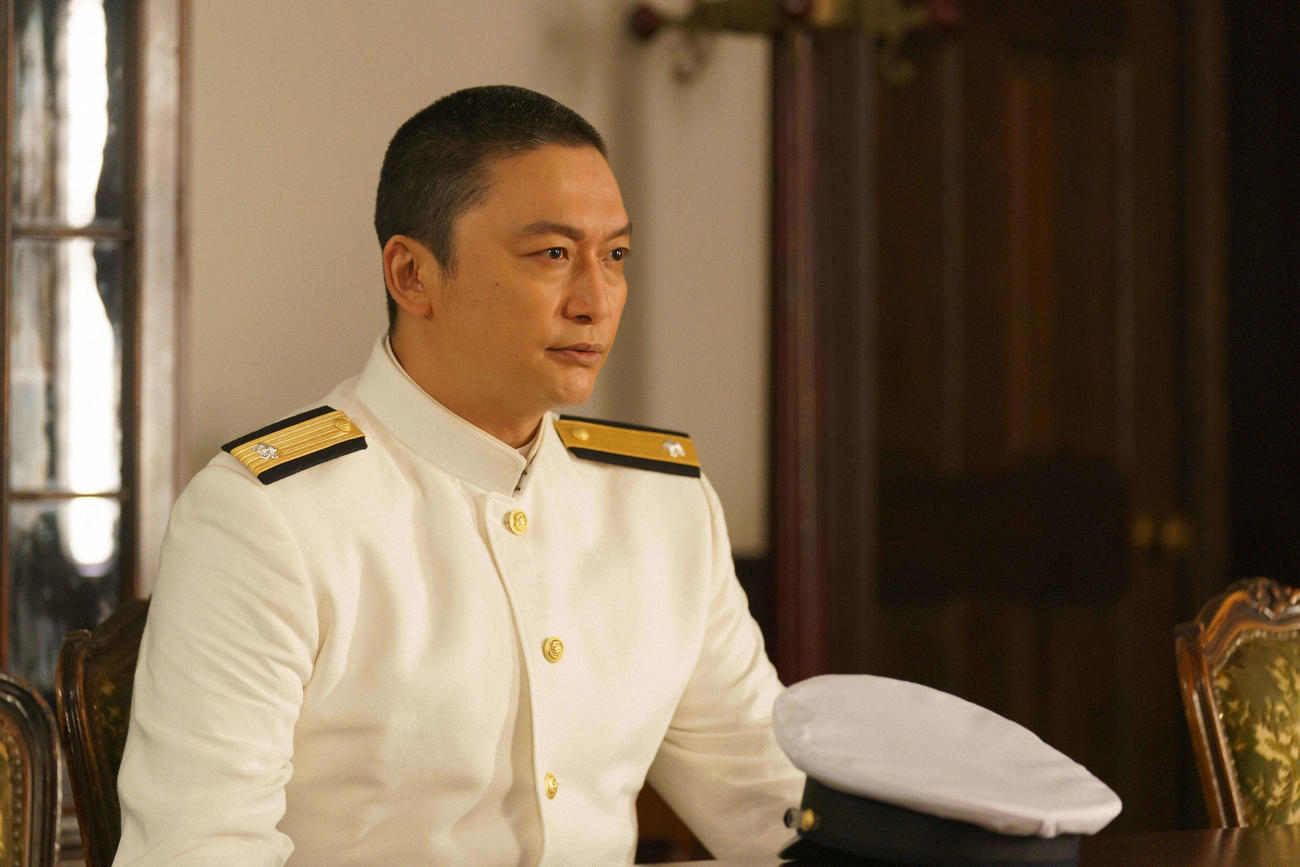 NHKの太平洋戦争80年・特集ドラマ「倫敦（ロンドン）ノ山本五十六」で山本五十六を演じる香取慎吾