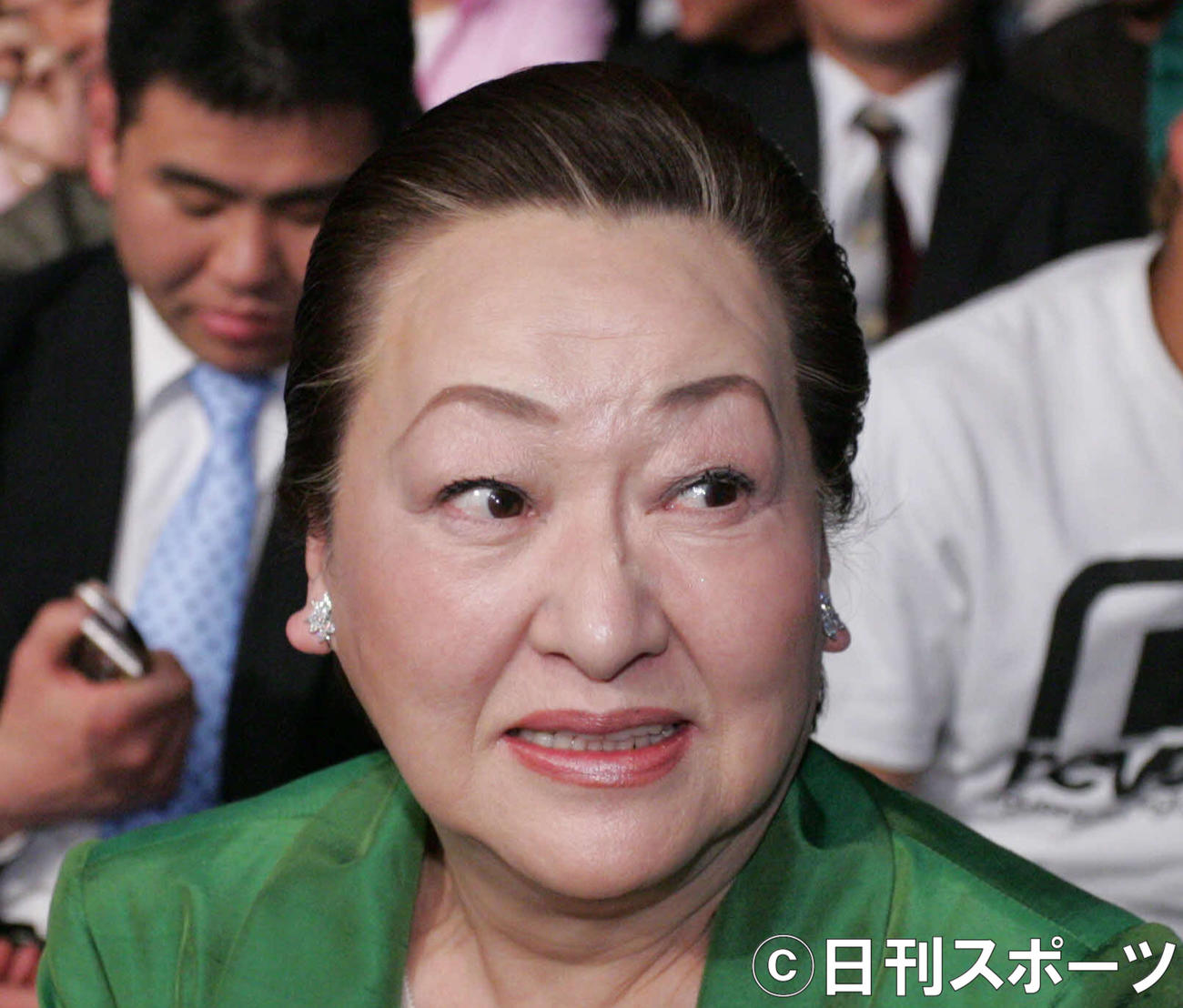 細木数子さん（06年4月撮影）