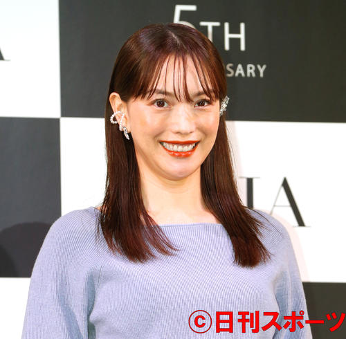 蛯原友里(2018年9月撮影)