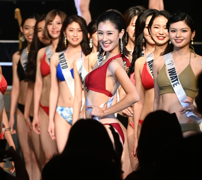 ミス・アース・ジャパンに輝いた吉田さん