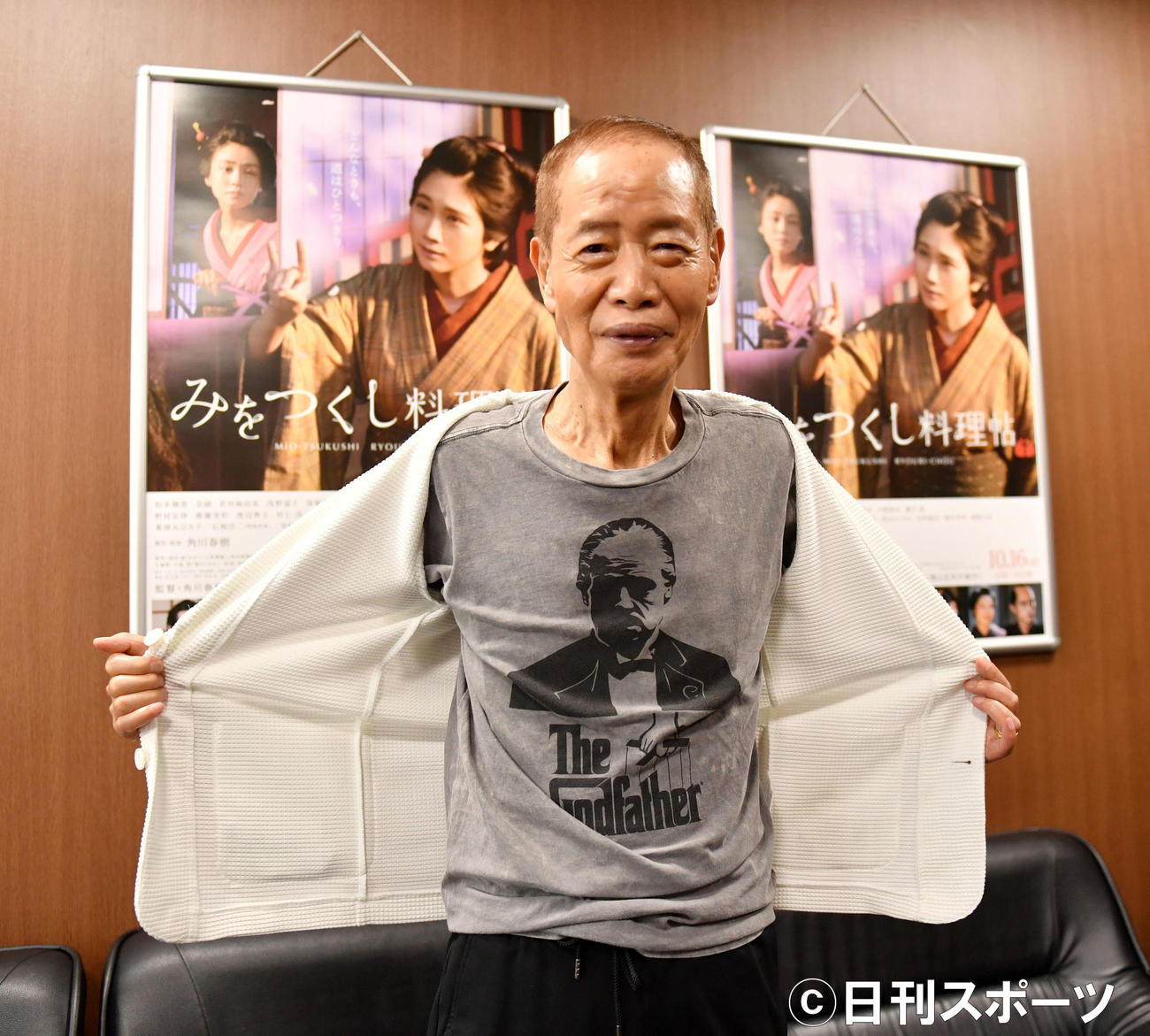 角川春樹氏（2020年9月撮影）