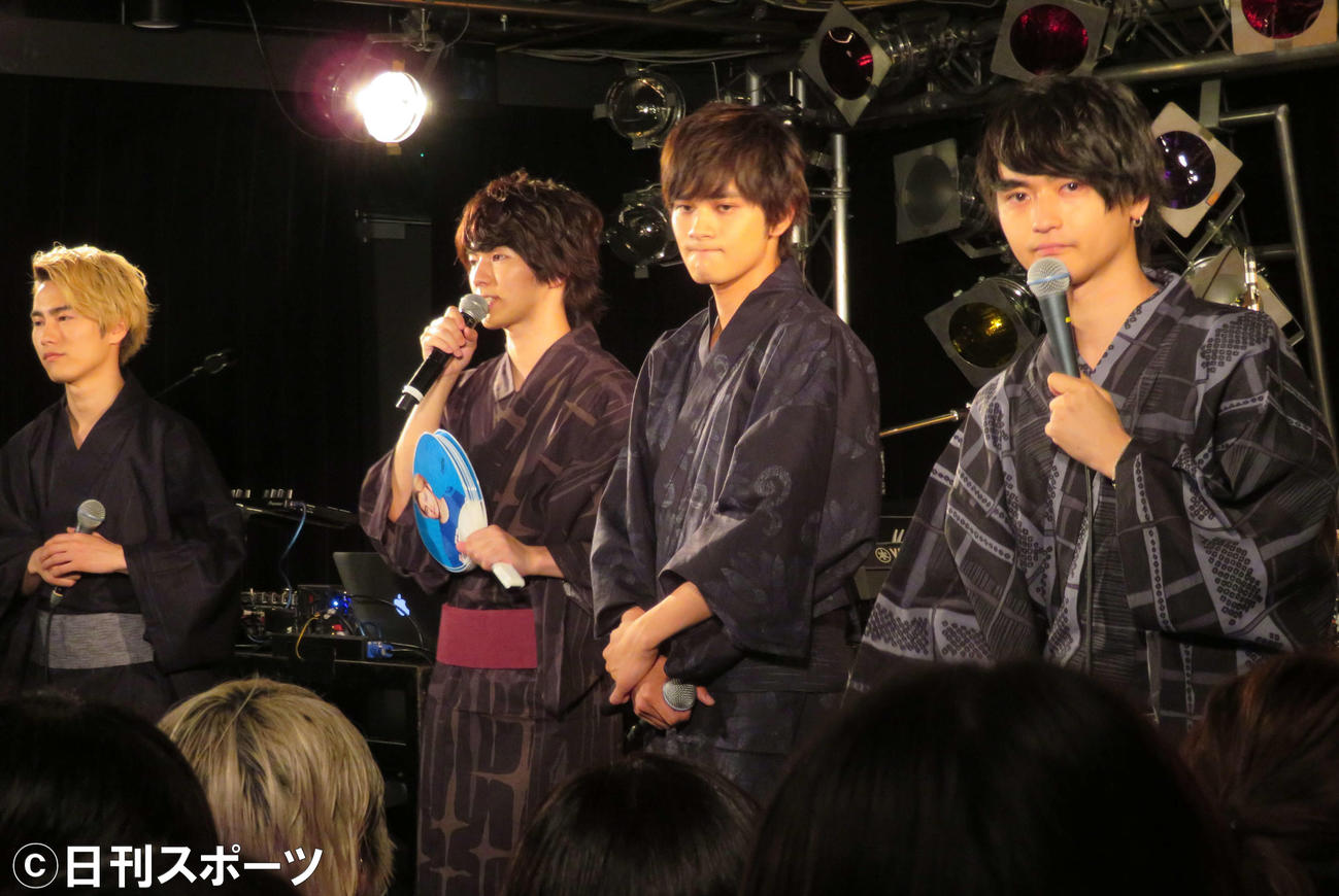 DISH／／のメンバー。左から泉大智、矢部昌暉、北村匠海、橘柊生