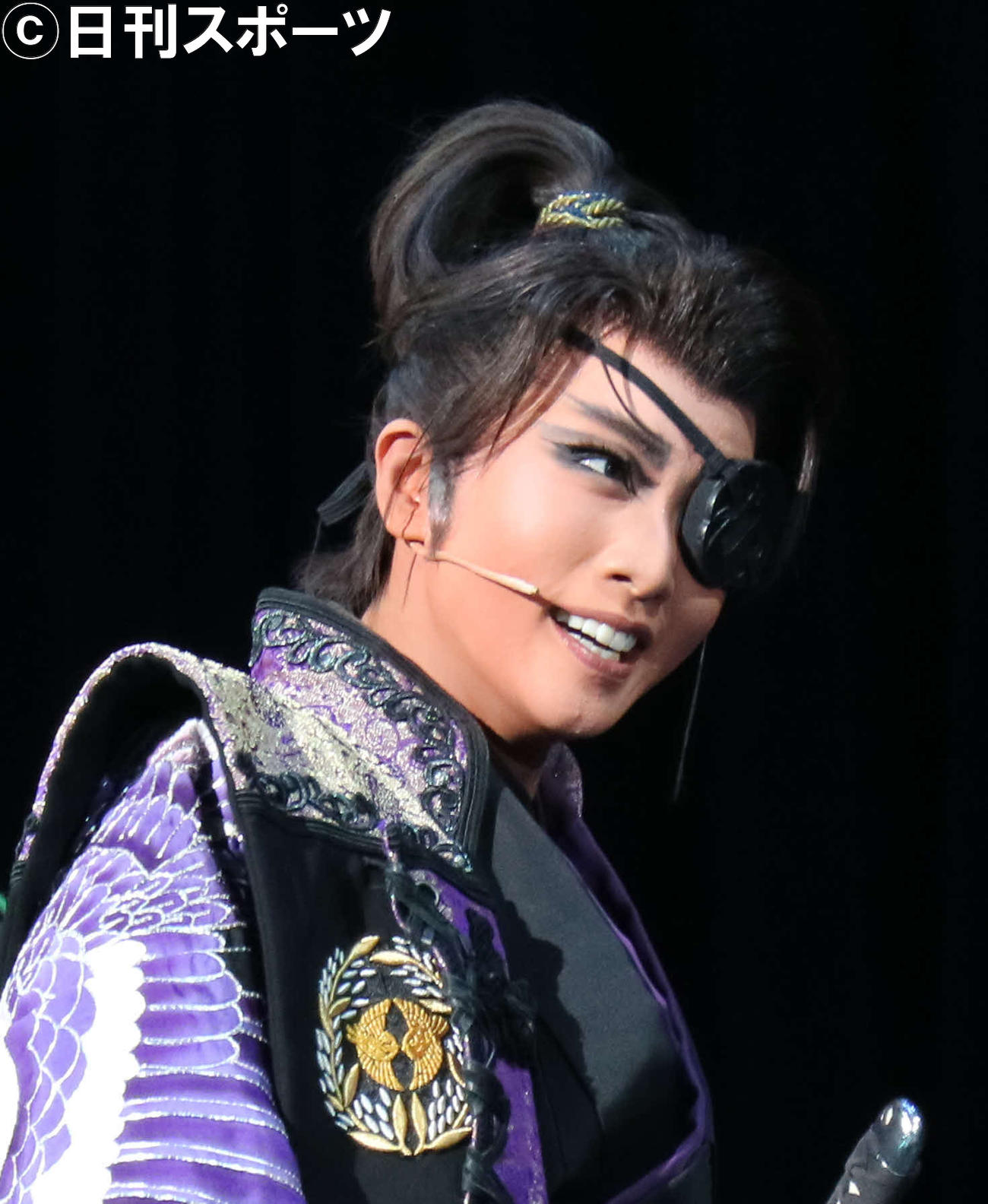宝塚歌劇団星組公演「柳生忍法帖」で柳生十兵衛を演じるトップ礼真琴