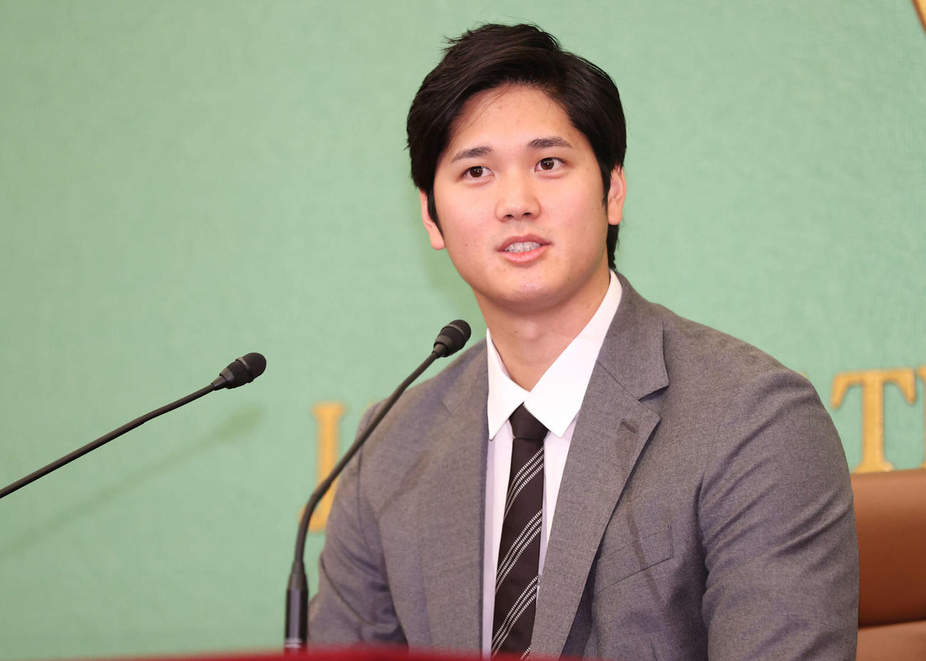 エンゼルス大谷翔平（2021年11月15日撮影）