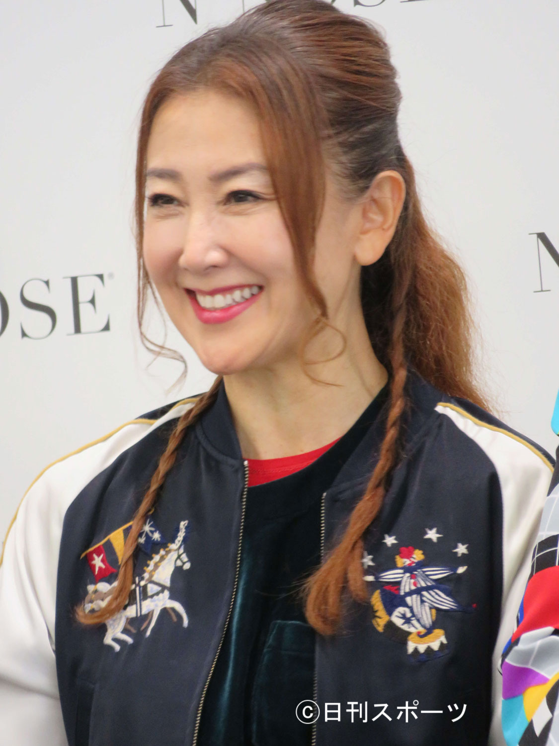 がん早期検査啓発キャンペーン・イベントに出席した東ちづる（撮影・三須佳夏）
