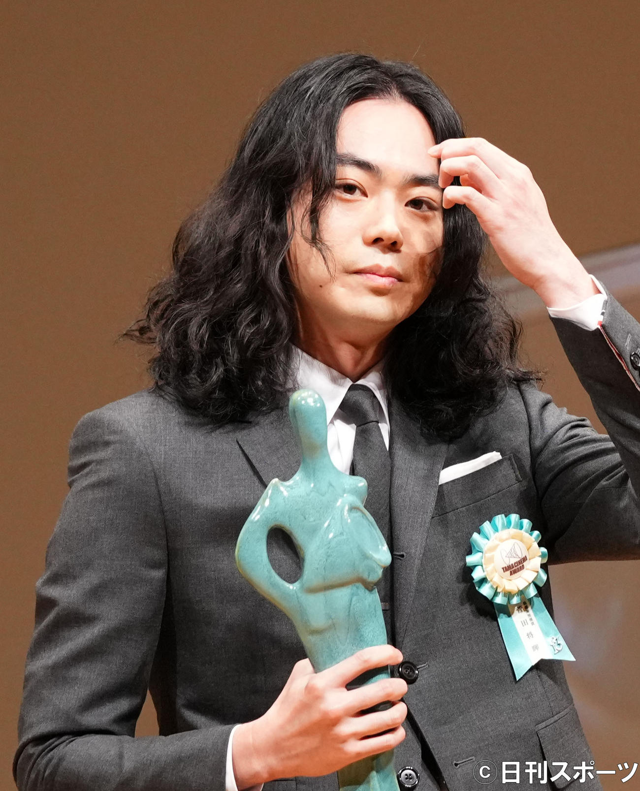 第13回TAMA映画賞で最優秀男優賞を受賞した菅田将暉（撮影・横山健太）