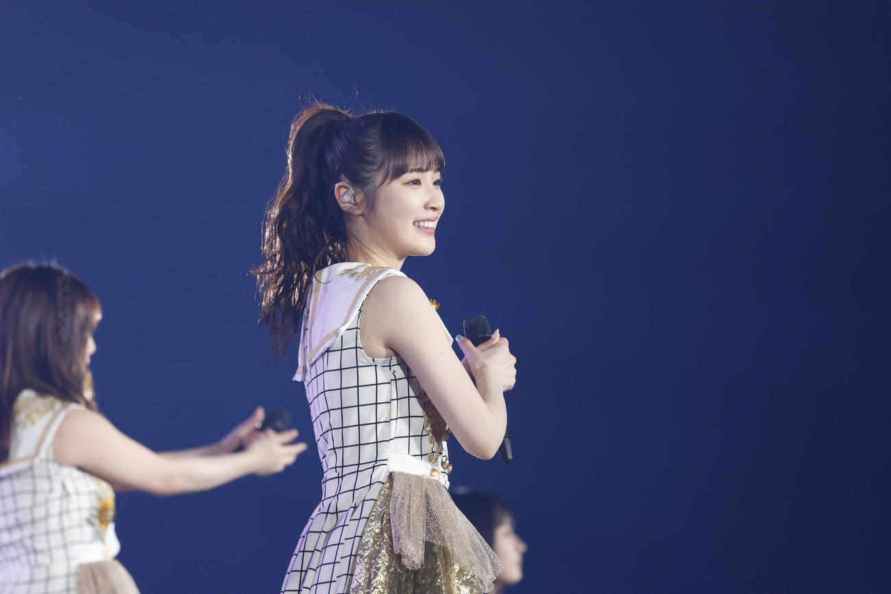 乃木坂46の「真夏の全国ツアーFINAL！」でパフォーマンスする高山一実