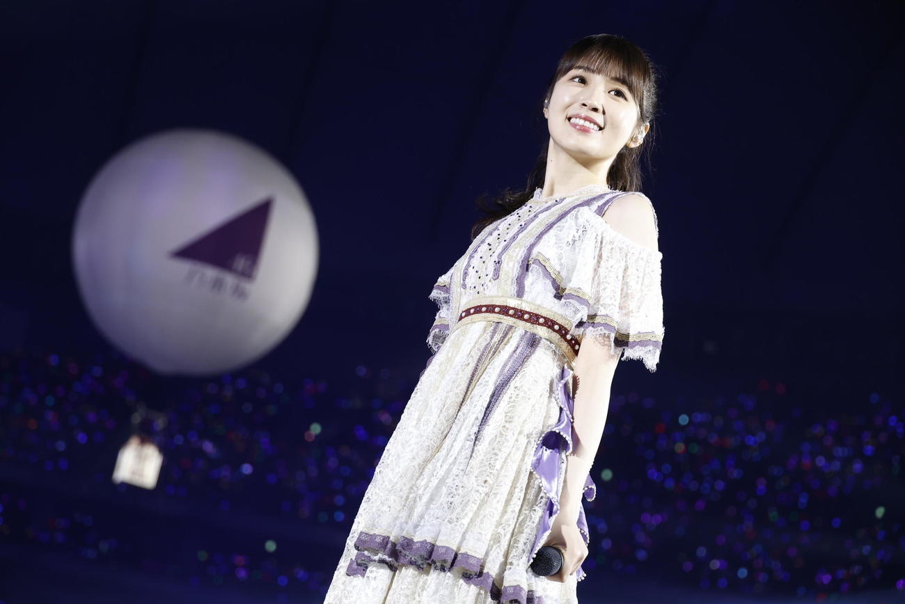 乃木坂46の「真夏の全国ツアーFINAL！」でパフォーマンスする高山一実