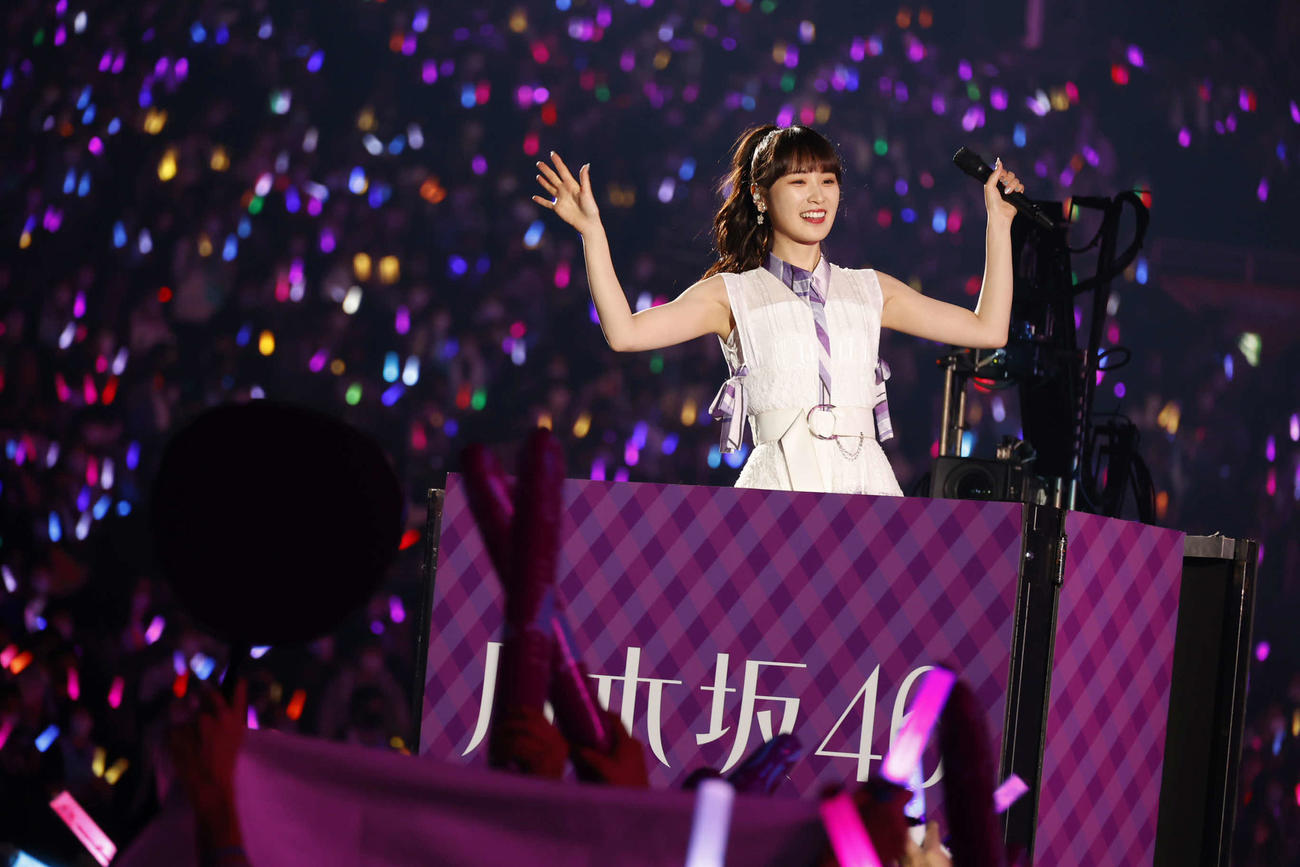 「真夏の全国ツアー2021FINAL！」に出演した高山一実