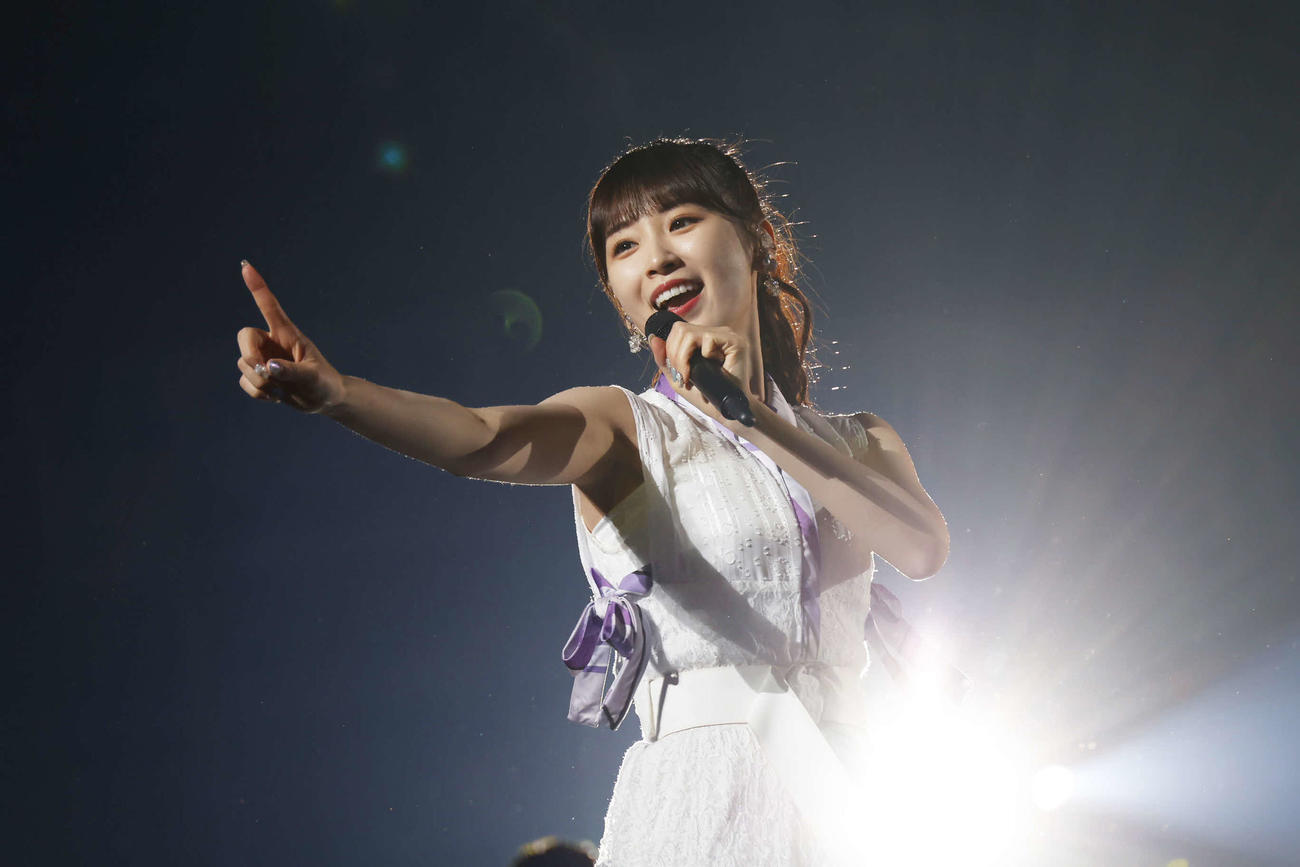 「真夏の全国ツアー2021FINAL！」に出演した高山一実