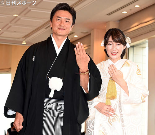 不倫騒動から２年半の原田龍二 死ぬまで執行猶予 愛夫人と神前結婚式行う 芸能写真ニュース 日刊スポーツ