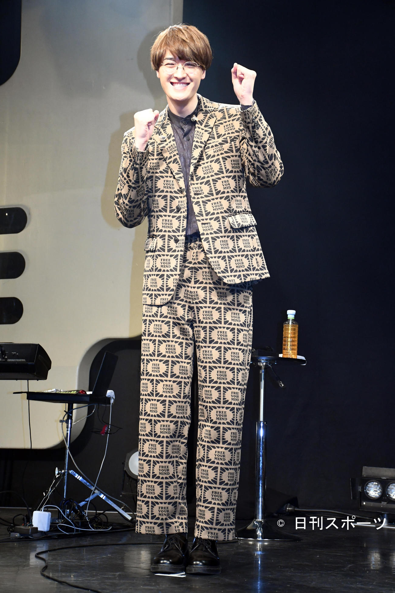 単独ツアー「Restart」初日公演を前に意気込む海蔵亮太（撮影・大友陽平）