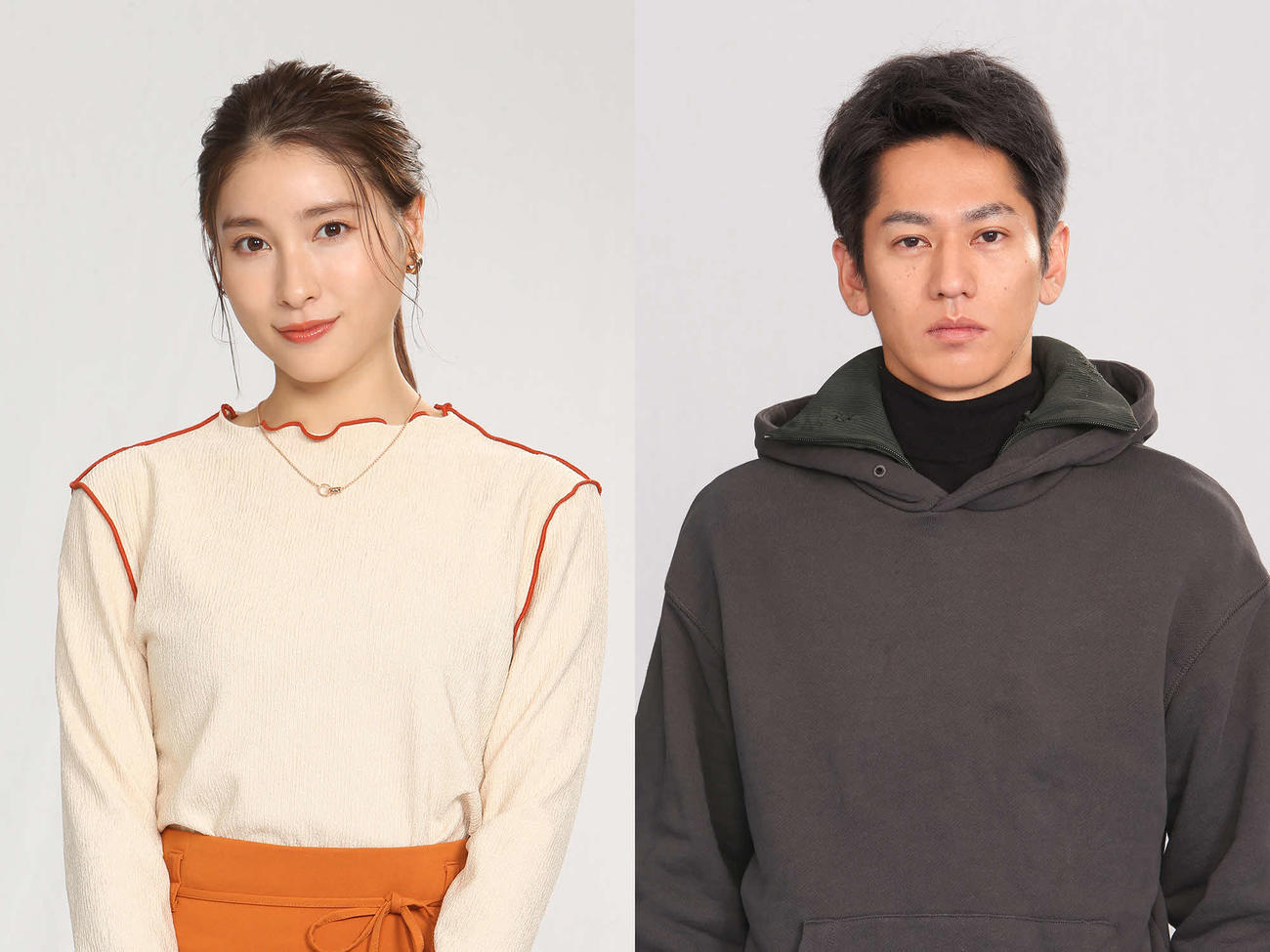 テレビ東京系新春ドラマスペシャル「優しい音楽～ティアーズ・イン・ヘヴン　天国のきみへ」に出演する土屋太鳳（左）と永山絢斗（C）テレビ東京