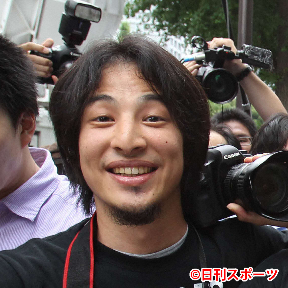 2ちゃんねる創設者の西村博之（ひろゆき）氏（2011年6月撮影）