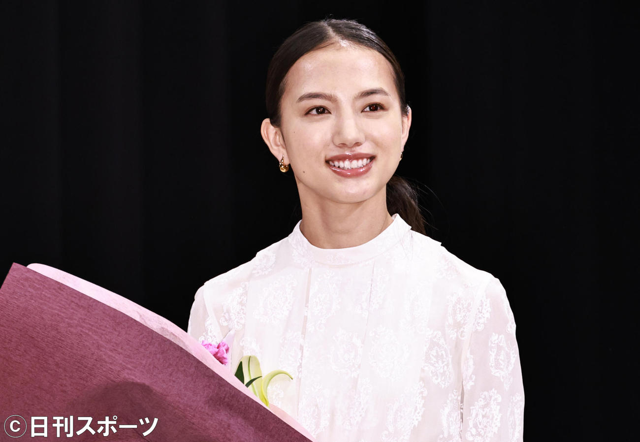 第32回山路ふみ子新人女優賞を受賞した清原果耶（撮影・中島郁夫）
