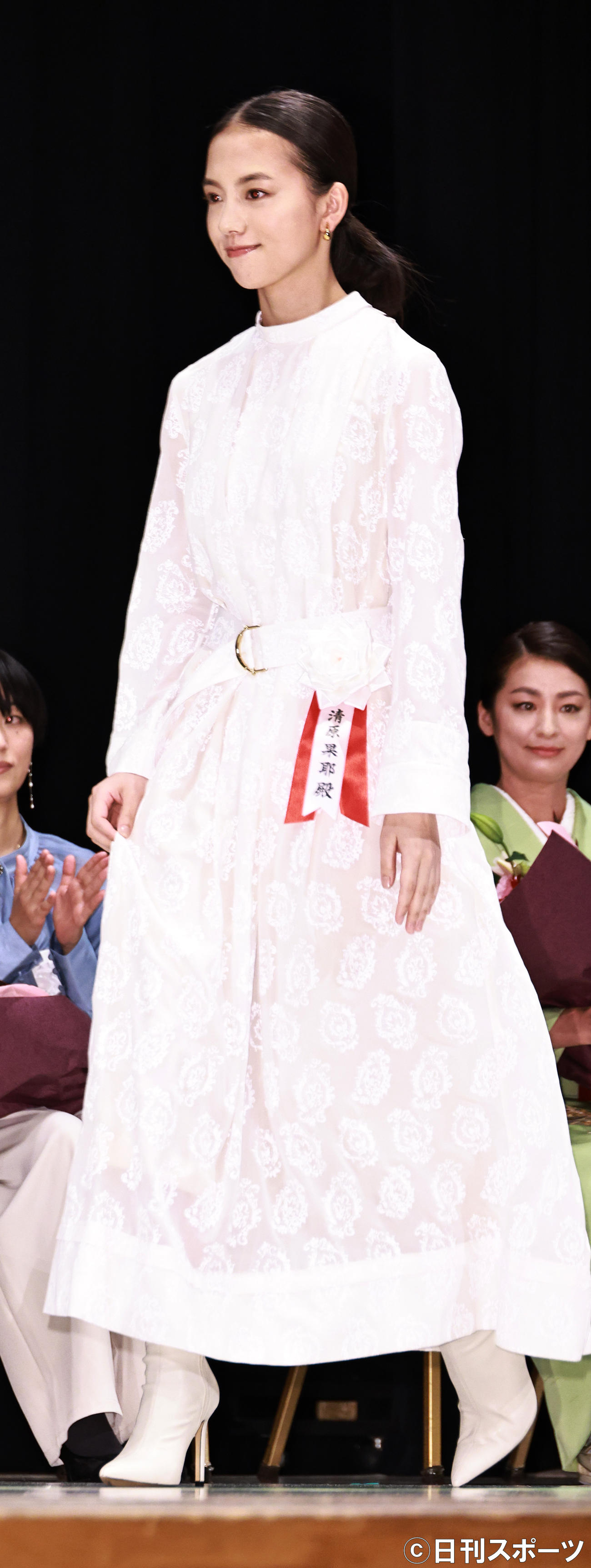 第32回山路ふみ子新人女優賞を受賞した清原果耶（撮影・中島郁夫）