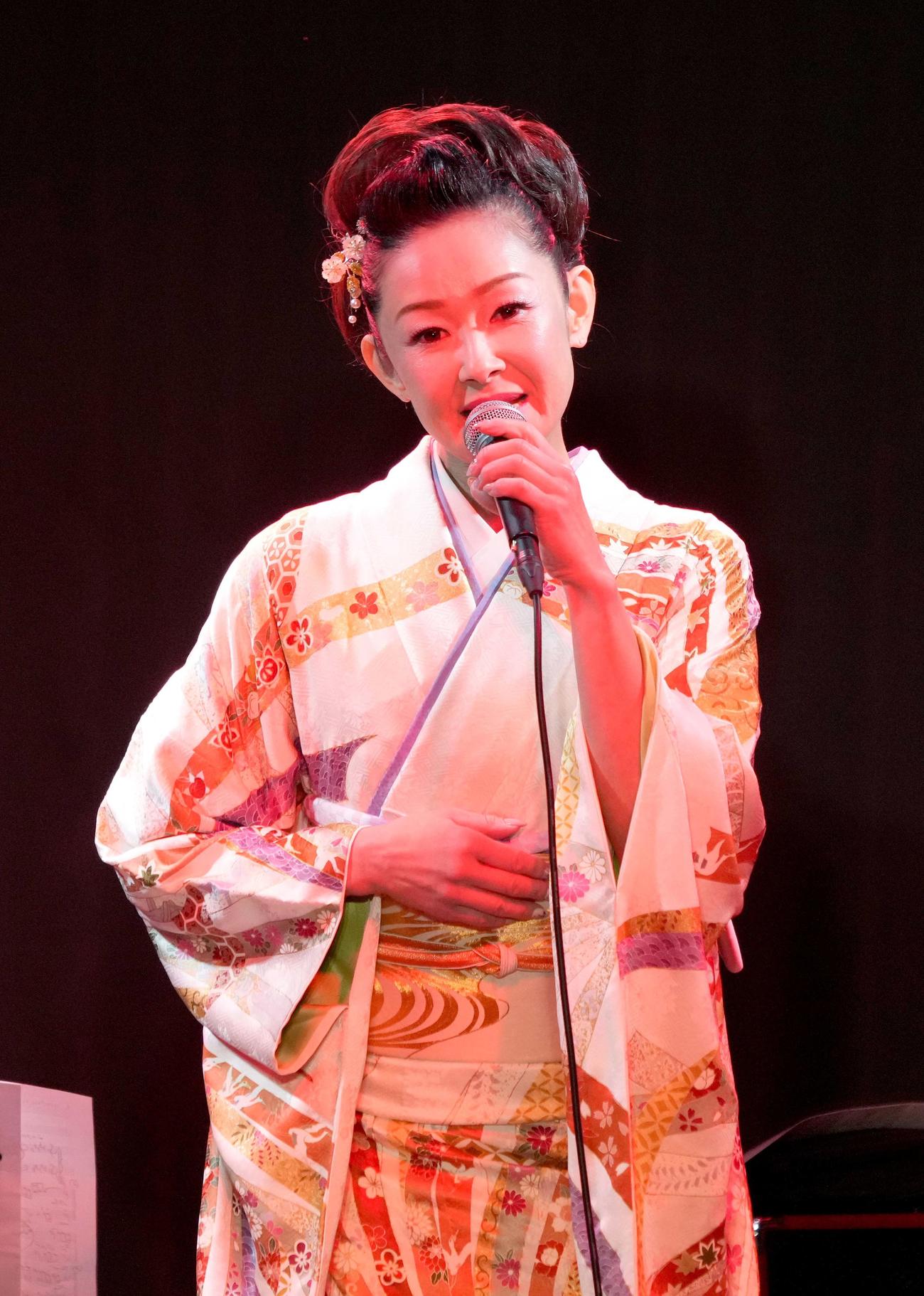 約2年ぶりの有観客での生演奏ライブ「生ラ！」を開催した大石まどか