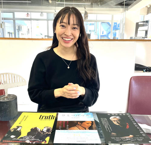 映画「truth~姦しき弔いの果て~」で主演兼プロデュースを務めた広山詞葉