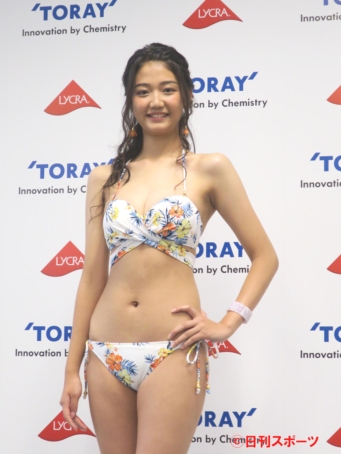 2018年東レキャンペーンガールに決定した夢乃（2017年10月撮影）