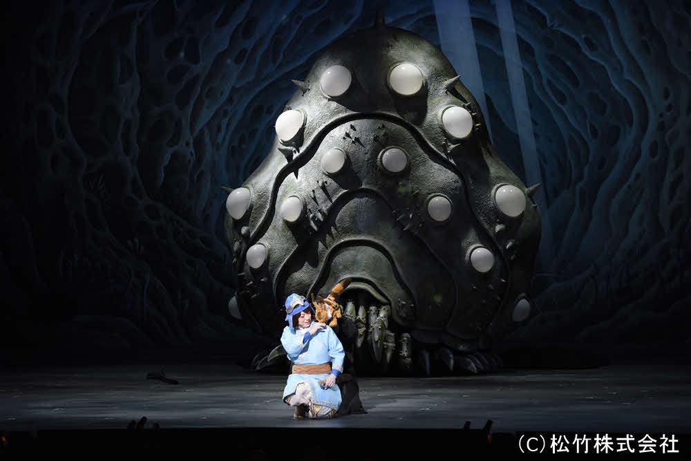 新作歌舞伎「風の谷のナウシカ」の尾上菊之助（C）松竹株式会社