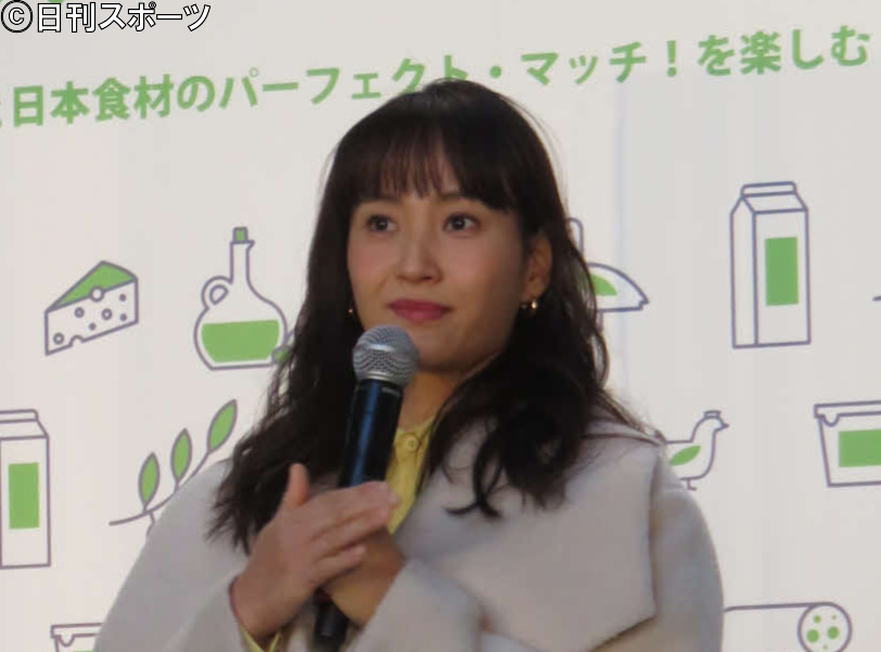 EU食材のイベント発表会に出席した藤本美貴