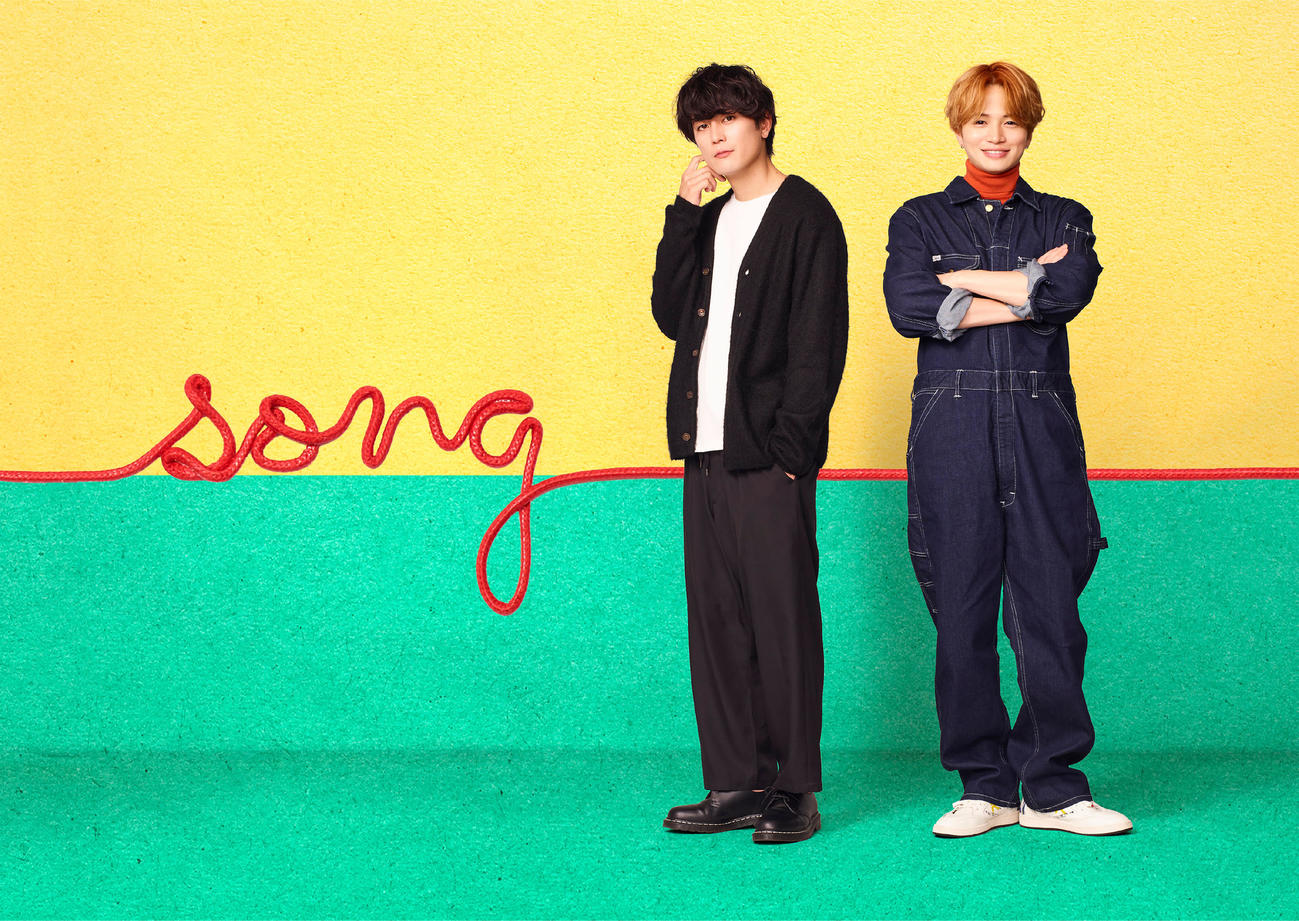 1月期TBS系連続ドラマ「ファイトソング」で13年ぶりに共演する間宮祥太朗（左）とSexy Zone菊池風磨