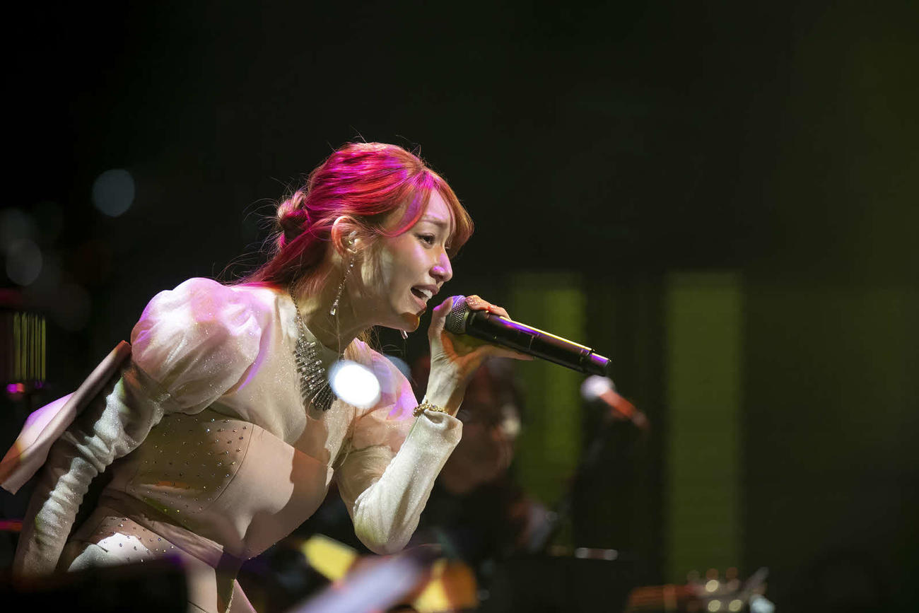約10年ぶりの有観客ライブ「後藤真希　Billboard LIVE～Reply～」を行った後藤真希