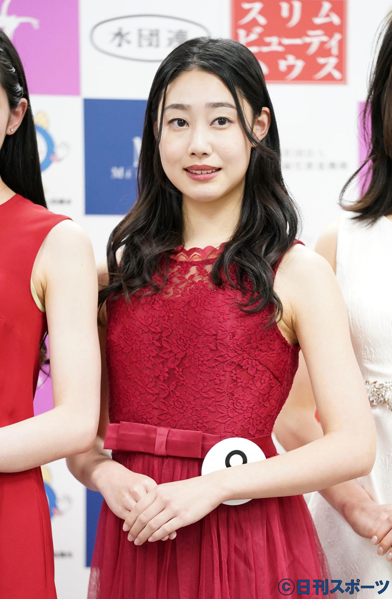 ミス日本コンテストでファイナリストに選出された奥田香綸さん（撮影・横山健太）