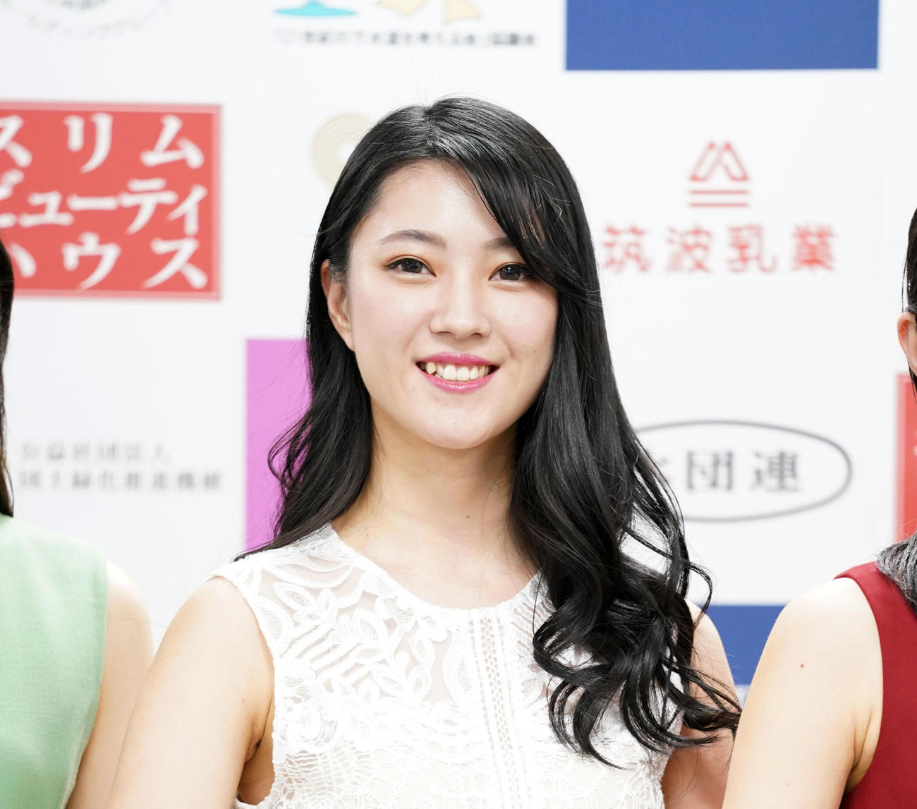 ミス日本コンテストでファイナリストに選出された山本紗也さん（撮影・横山健太）