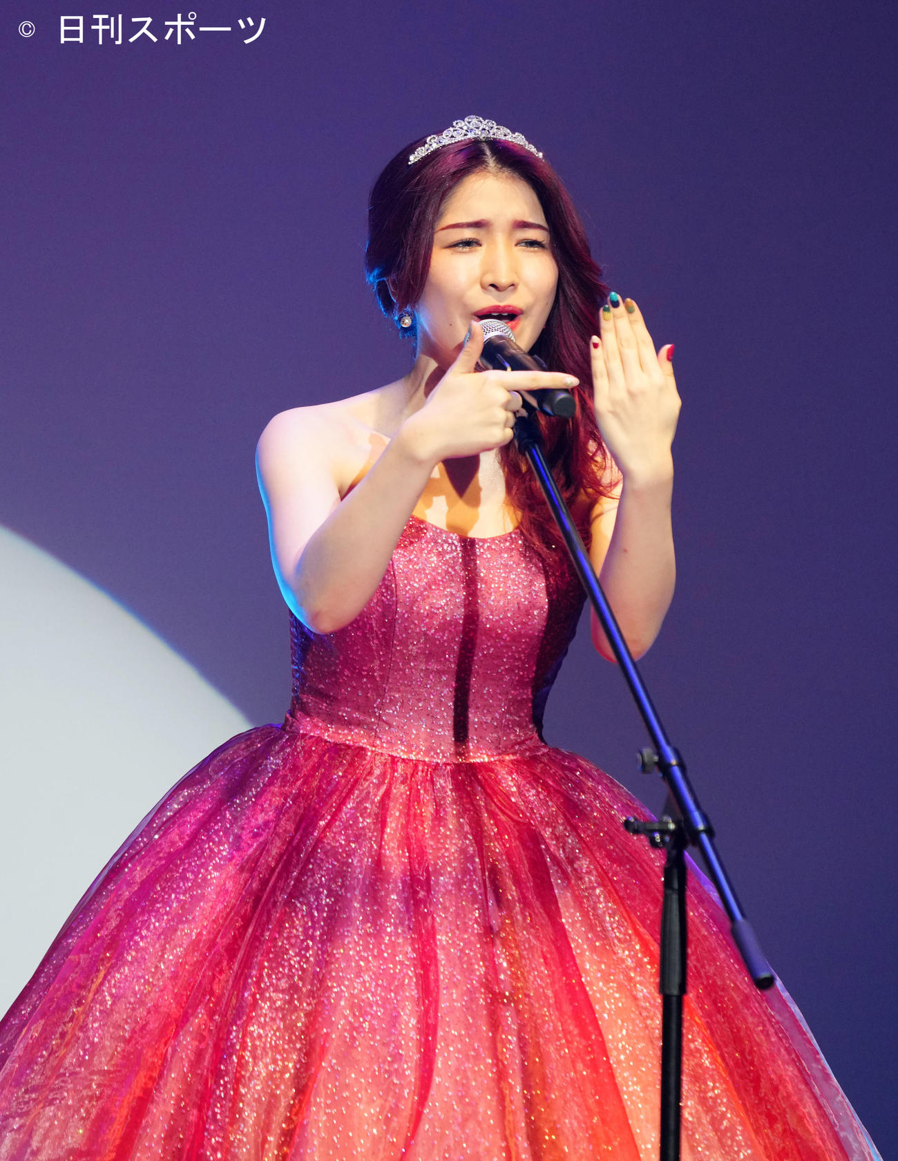 TikTok流行語大賞を「＃モテすぎて草」で受賞したなかねかな（撮影・横山健太）