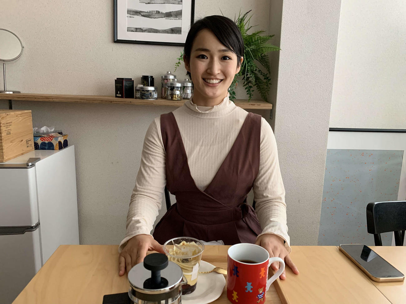 10日放送のテレビ東京系「わたしのヒュッゲ」に出演する清水希容