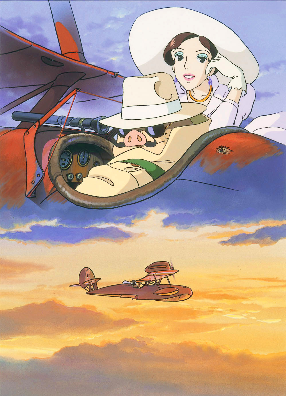 金曜ロードショーで放送される「紅の豚」（C）1992 Studio Ghibli・NN