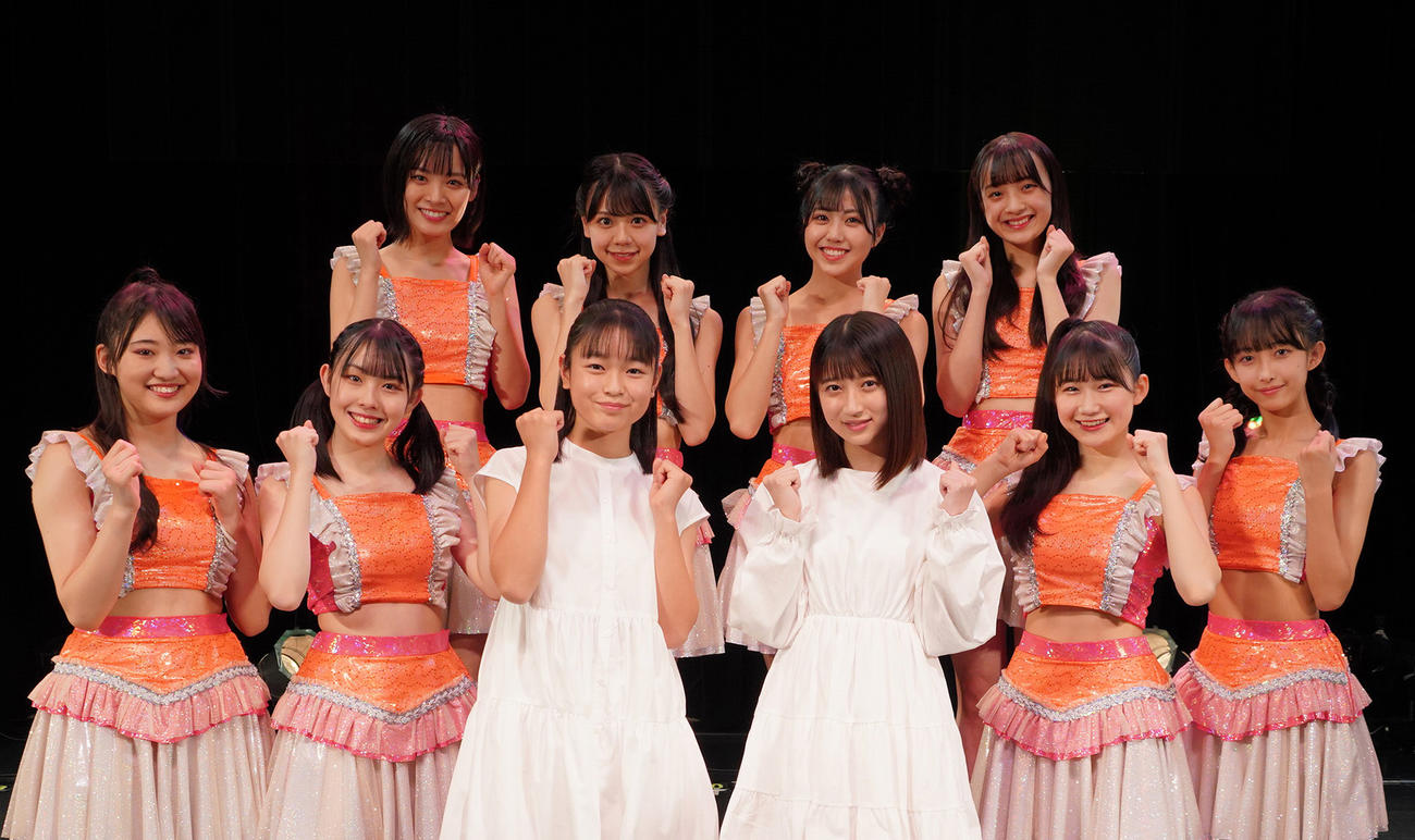 結ハロー！プロジェクトの10人組の新グループ「OCHA NORMA（オチャノーマ）」メンバー